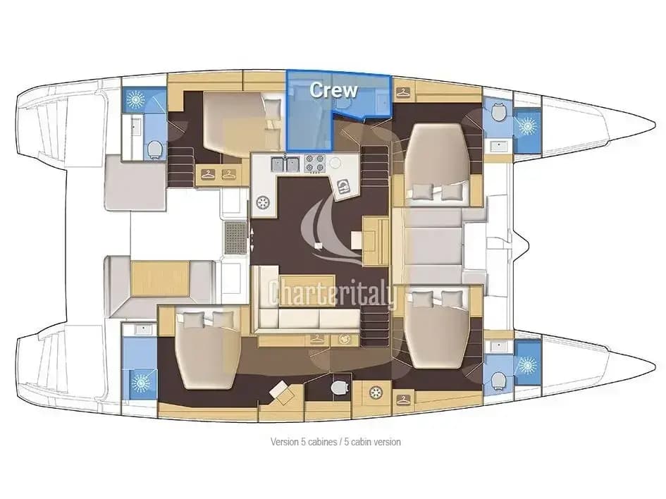 Lagoon 52F - DISCOVERY I - 3