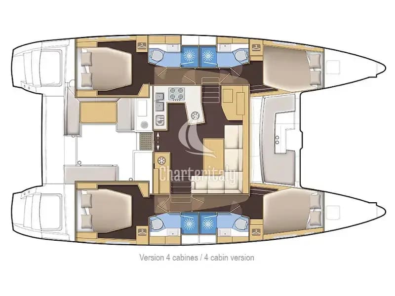 Lagoon 450 Fly - Bonita - 12