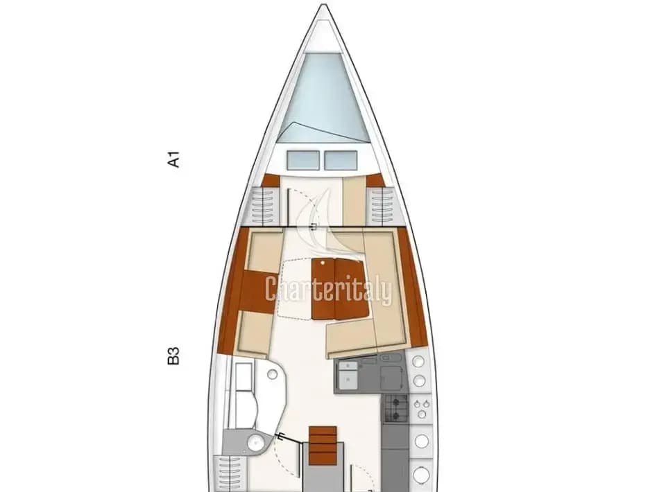 Hanse 385 - Kon-Tiki - 5