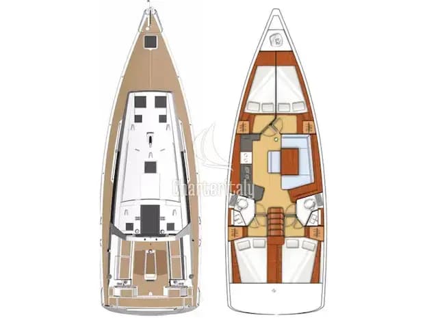 Oceanis 45 - Kaali - 15