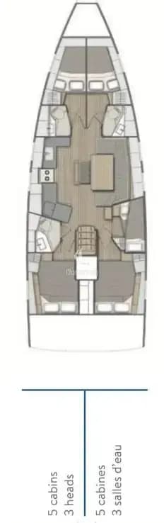 Oceanis 46.1 - Bellagio - 2