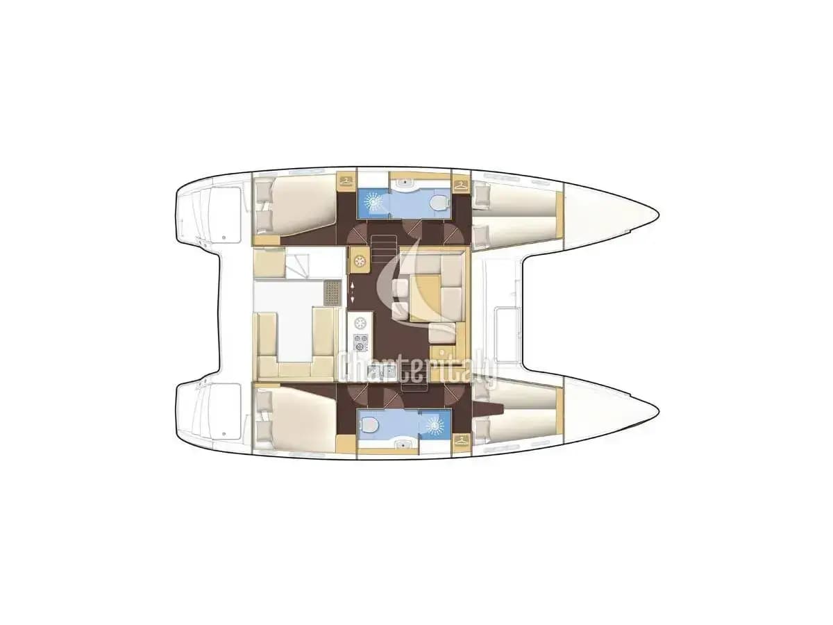 Lagoon 400 S2 - Poe Miti - 4