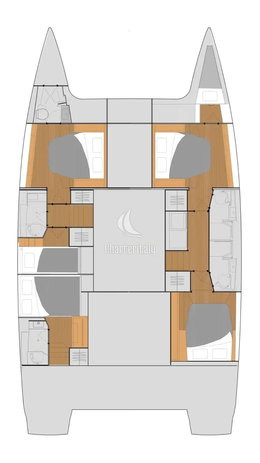 Fountaine Pajot Tanna 47 - 5 + 1 cab. - Blue Angel - 2