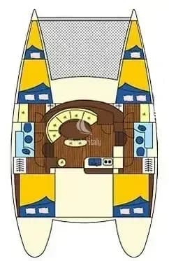 Lagoon 380 - 4 + 2 cab. - Fogo Econ - 2