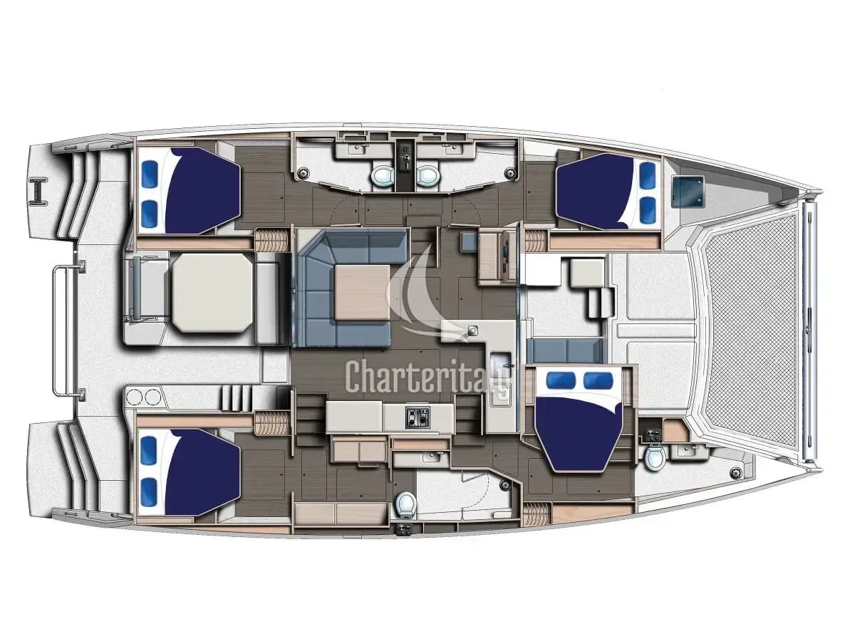Leopard 50 - Moorings 5000 Club - 7