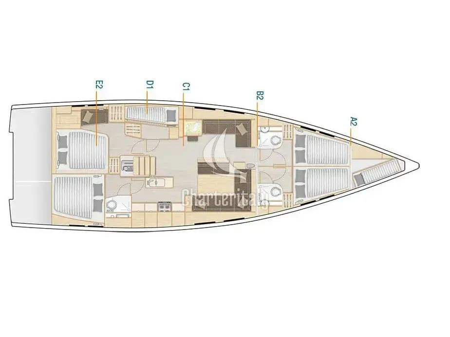 Hanse 548 - Playa - 3