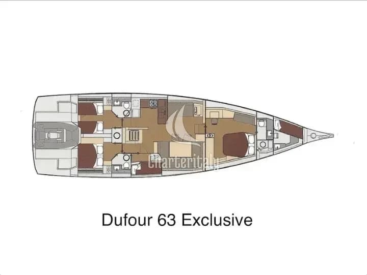 Dufour 63 Exclusive - BAHIA FELIZ V - 14