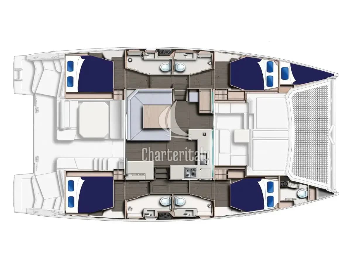 Leopard 45 - Moorings 4500L Club - 4