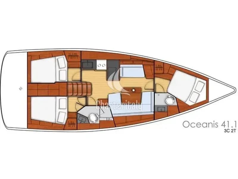 Oceanis 41.1 - Alma - 8