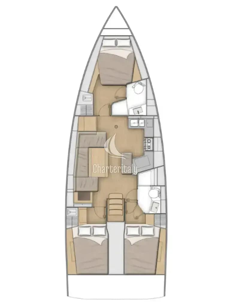 Oceanis 40.1 - 3 cab. - Eylin - 2