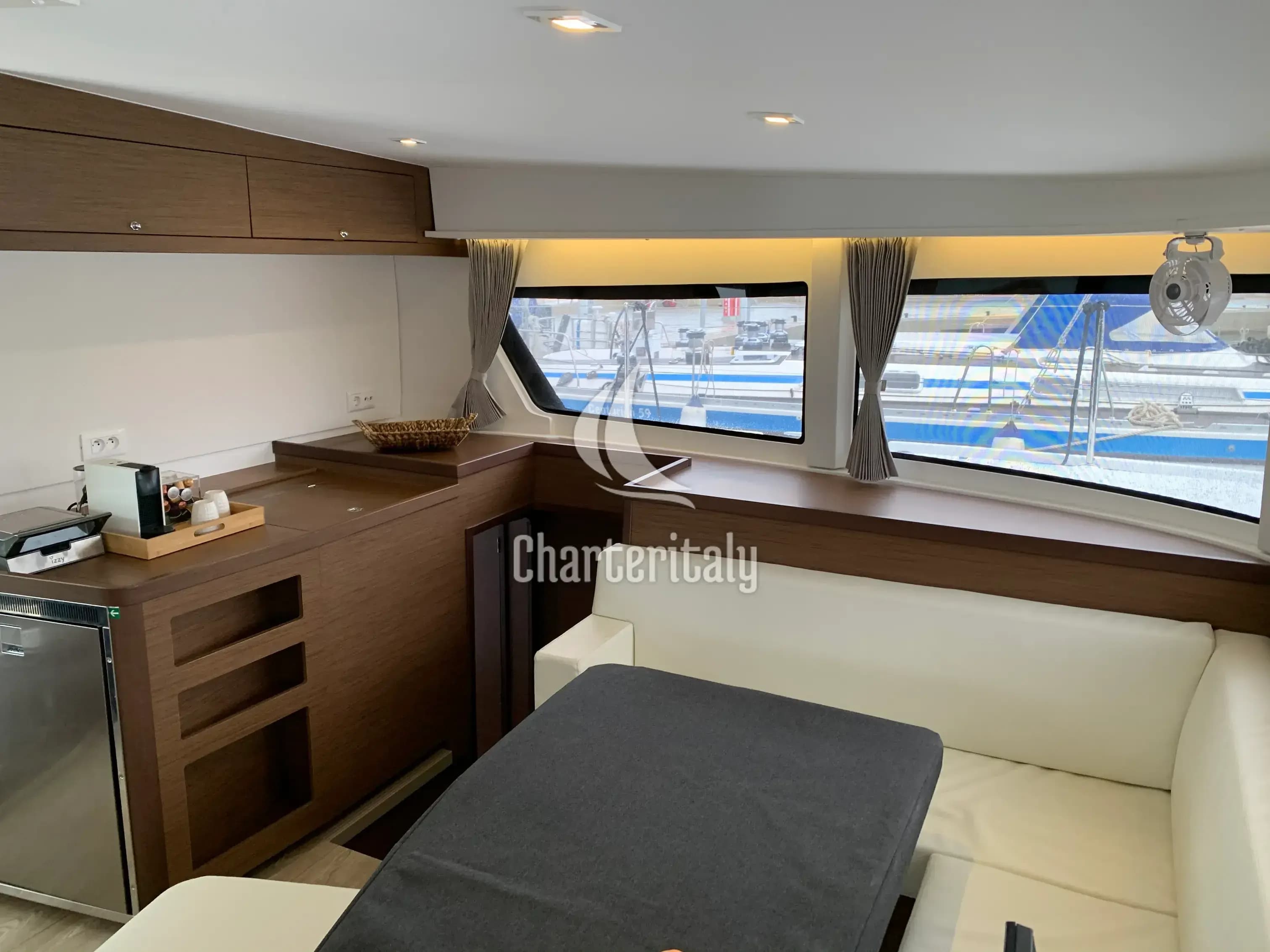 Lagoon 42 - Majorelle Blue | A/C generator watermaker - 9