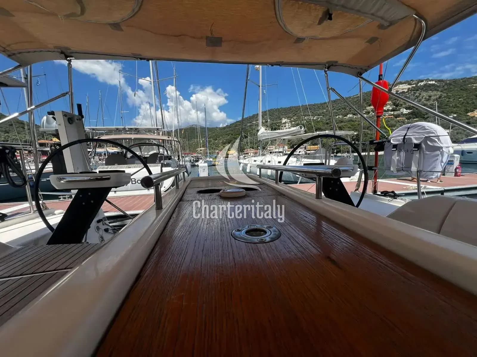 Dufour 390 Grand Large - Maestro ( The boat is located in the Port of Sivota, Lefkada ) - 4