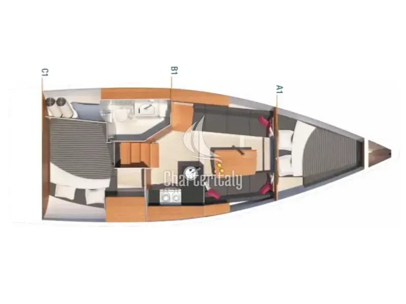 Hanse 315 - Waldi - 5