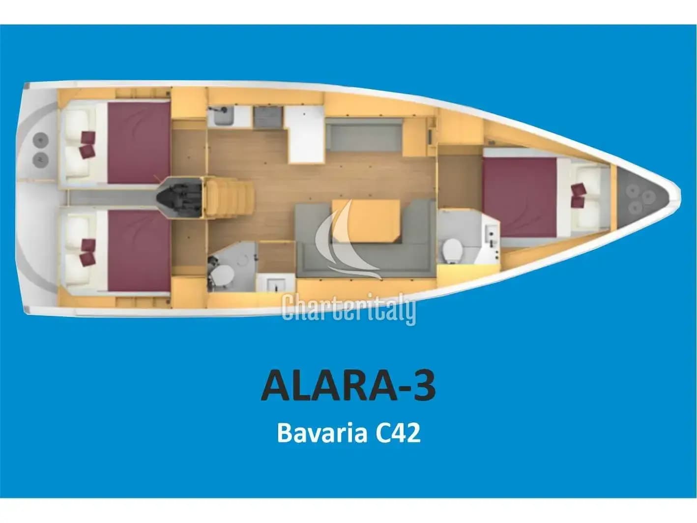 Bavaria C42 - Alara-3 - 16