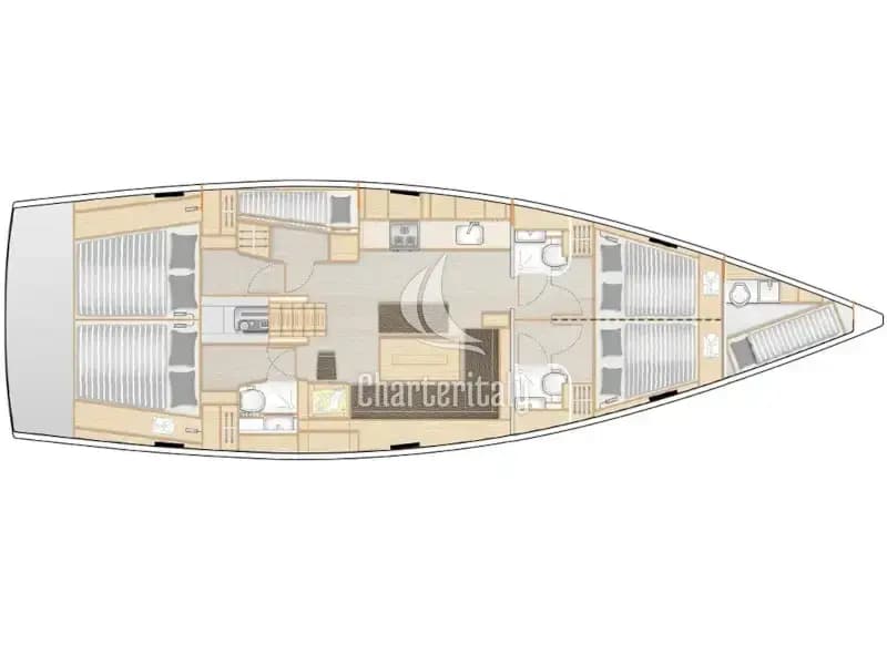 Hanse 508 - Aktea - 11