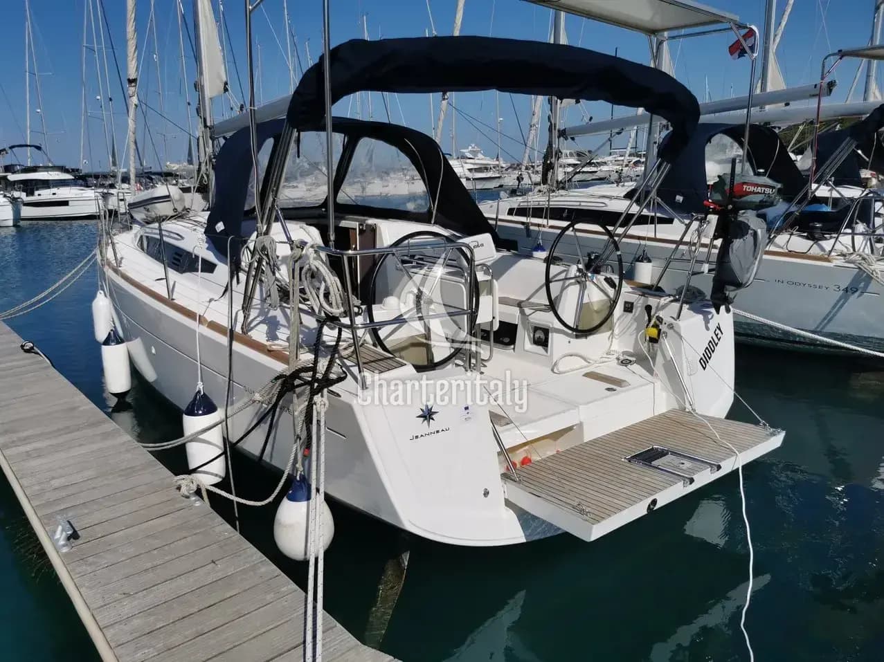 Sun Odyssey 349 - 3 cab. - Diddley - 4
