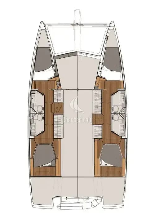 Fountaine Pajot Lucia 40 - 4 cab. - Go Earth I - 2