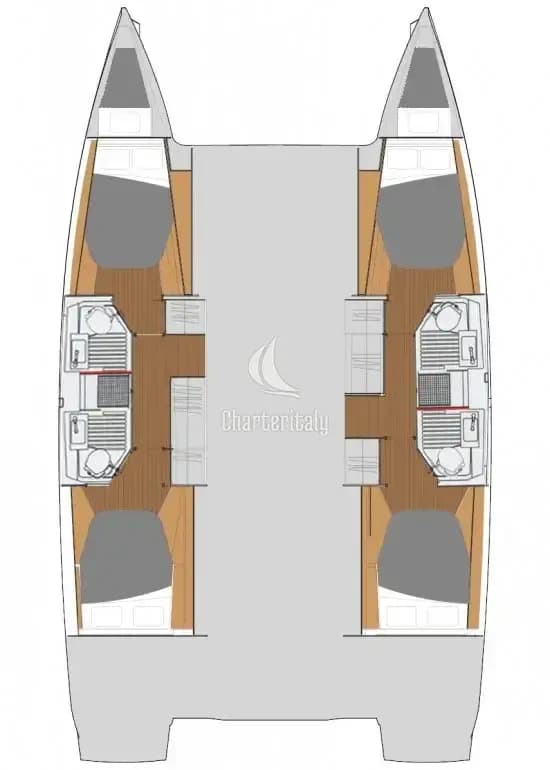 Fountaine Pajot Astrea 42 - 4 + 2 cab. - Felis - 2