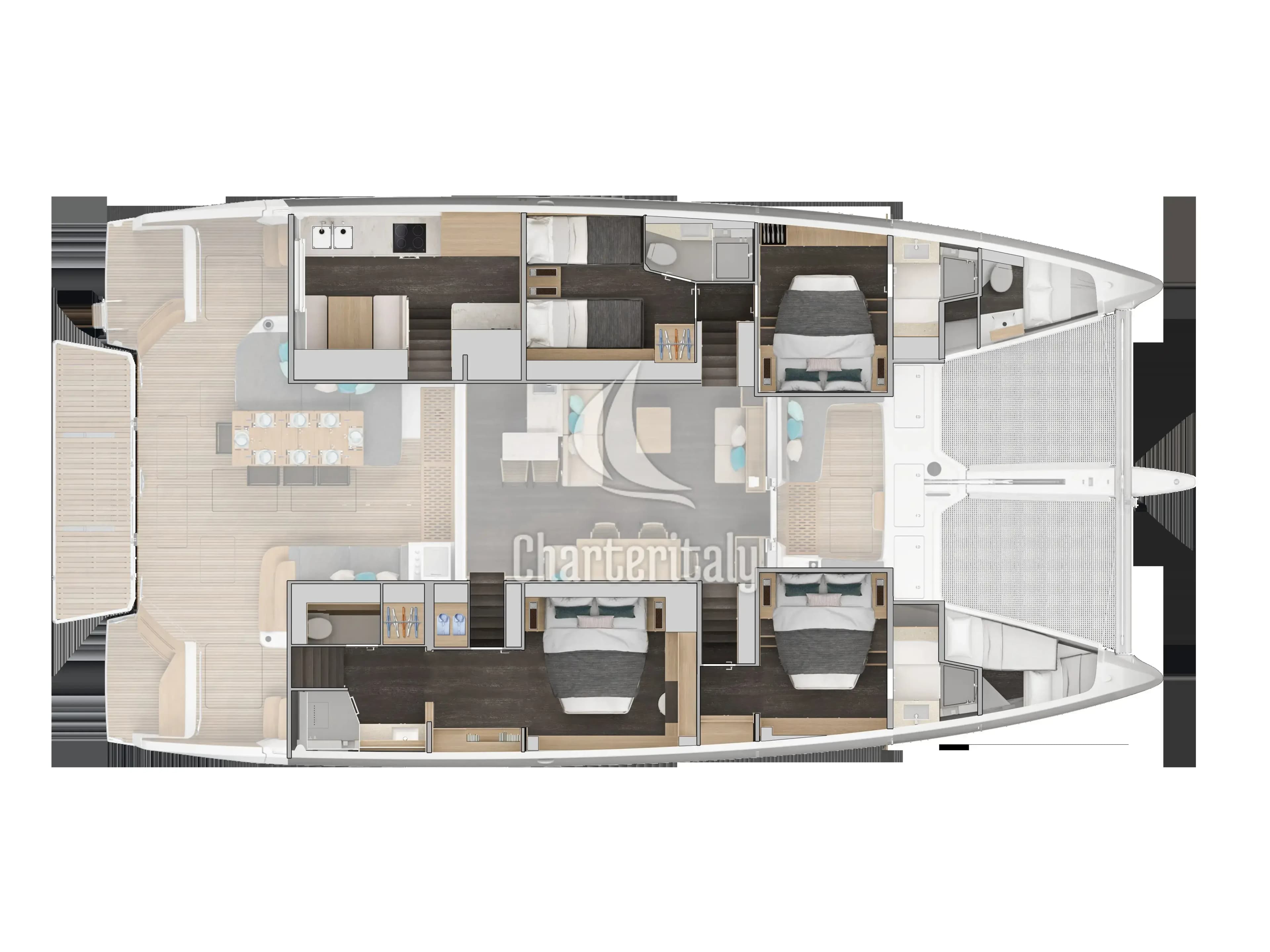 Lagoon 60 - DIAMOND DIVA - 4