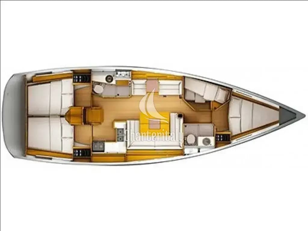 Sun Odyssey 449 - CANNE BLEUE - 12