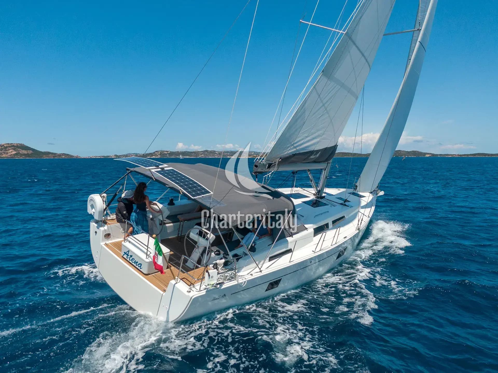 Hanse 508 - Atena - Water maker, Solar Panel - 15