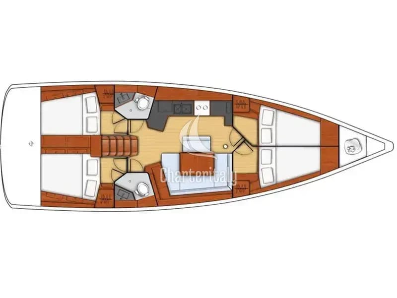 Oceanis 45 - Alboran XXXIV Nini (Gran Canaria) - 3