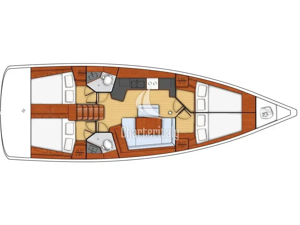 Oceanis 45 - Alboran XXXIV Nini (Gran Canaria) - 9