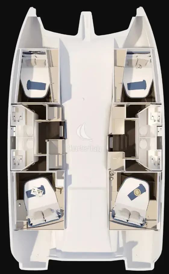 Fountaine Pajot FP 41 Quatuor 4 - Sea Eagle III - 2