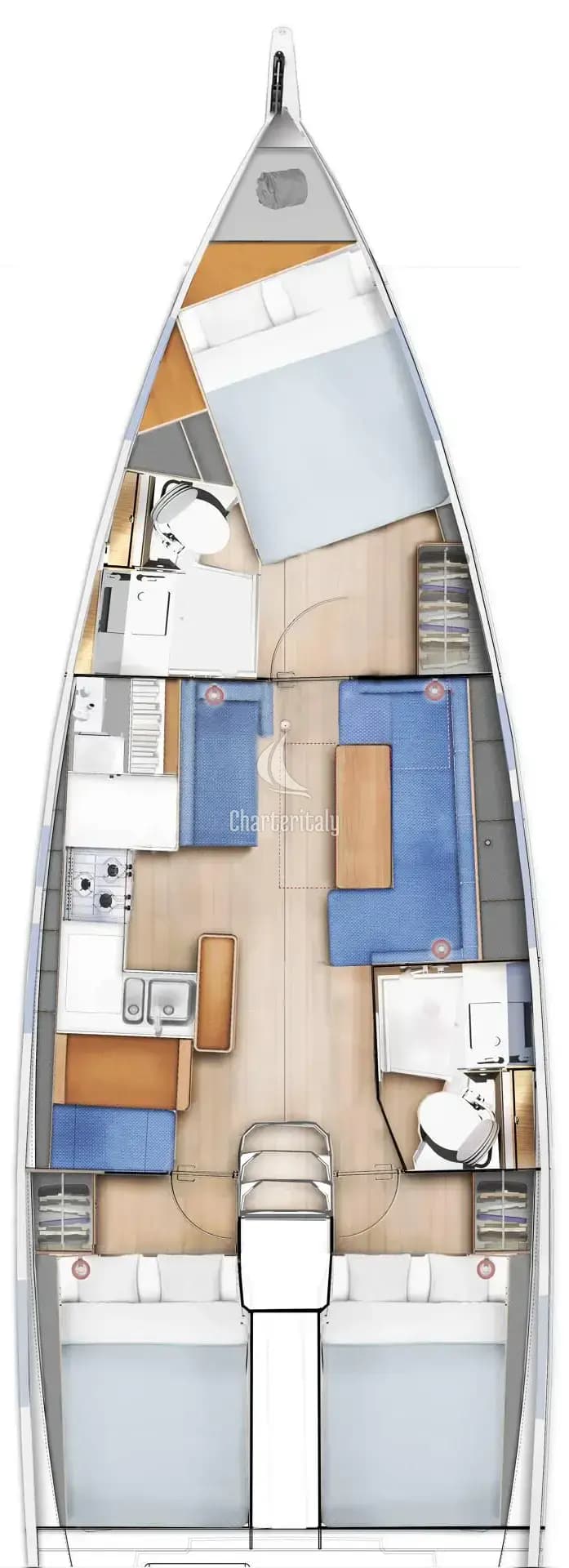 Sun Odyssey 410 - 3 cab. - Aella - 2