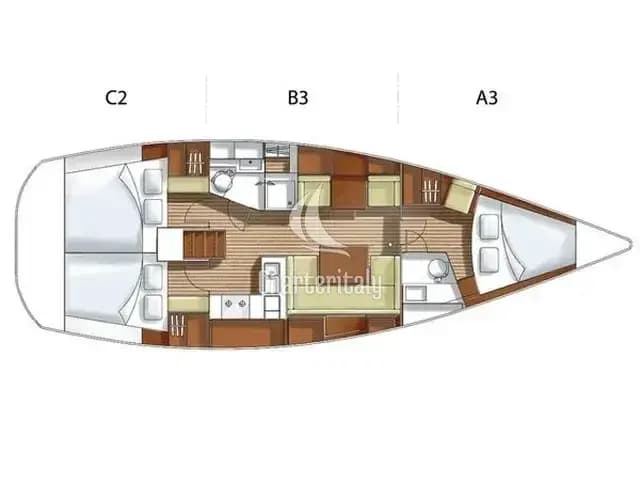 Hanse 400 - Aeolus - 12