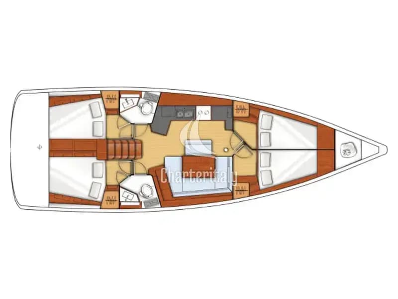 Oceanis 45 - AF-O45(III) - 2