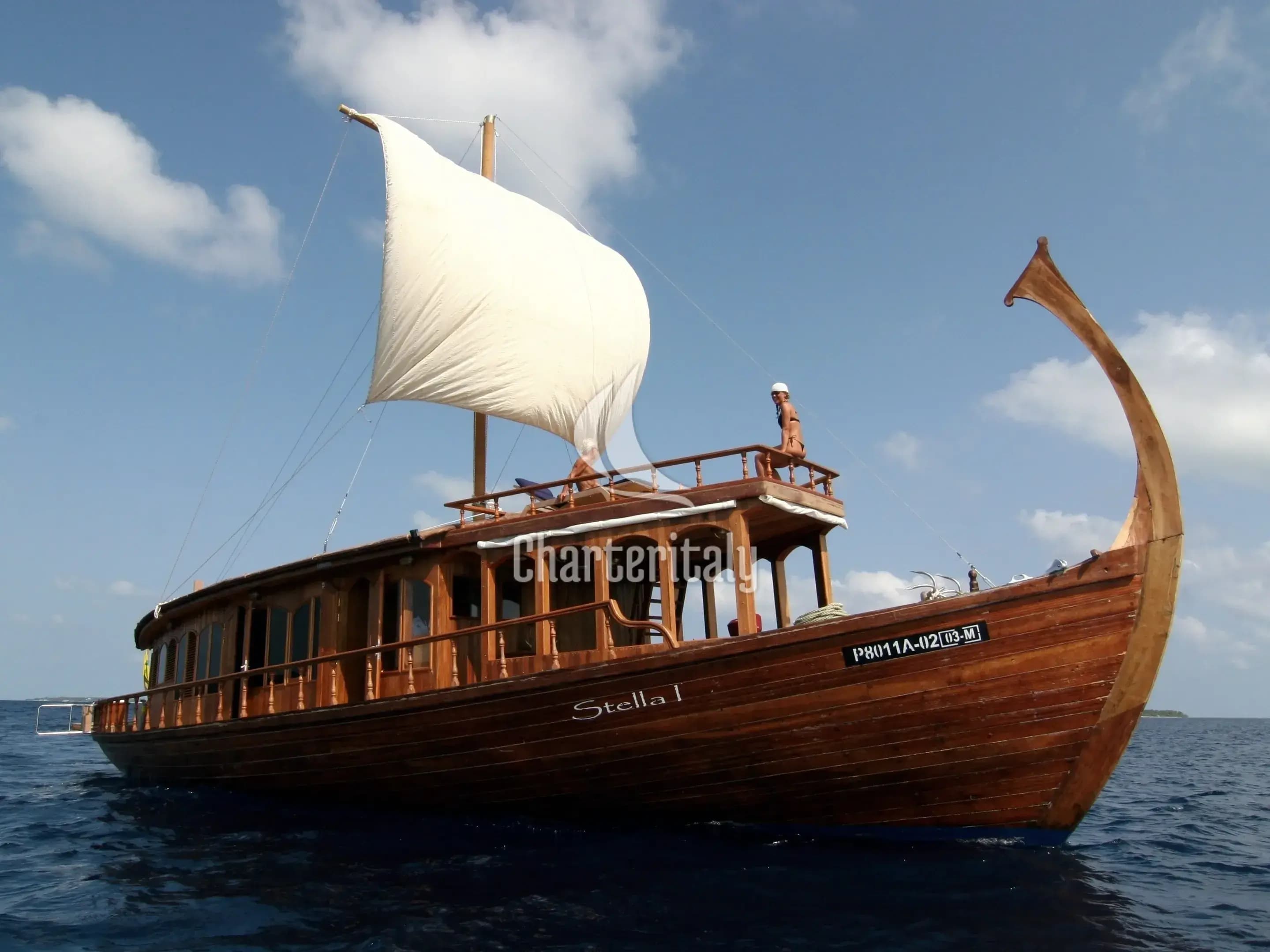 Wooden motor yacht - Stella 1 - 1