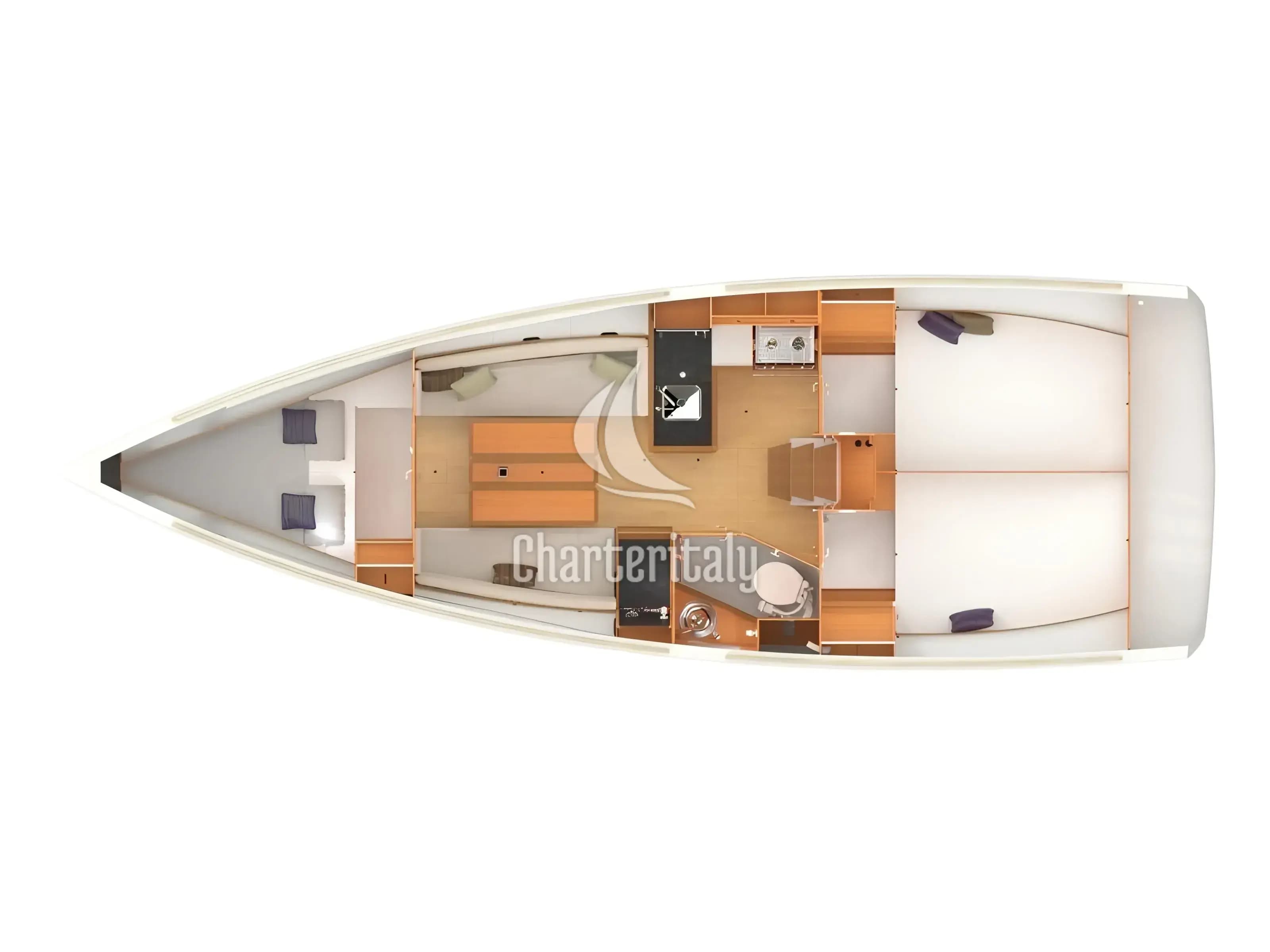 Sun Odyssey 349 - Blue Dreams - 13