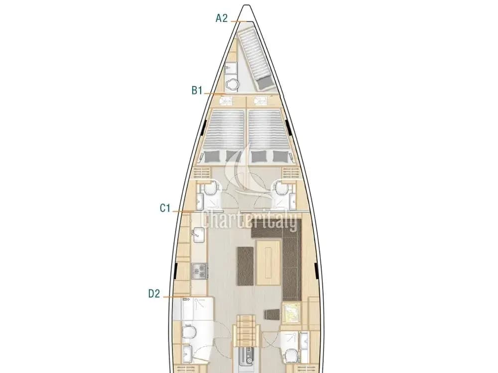 Hanse 508 - Andromeda - 17