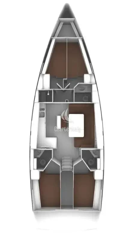Bavaria Cruiser 46 - 4 cab. - White Cloud - 2