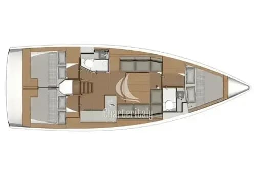 Dufour 390 Grand Large - Bade Lal - 4
