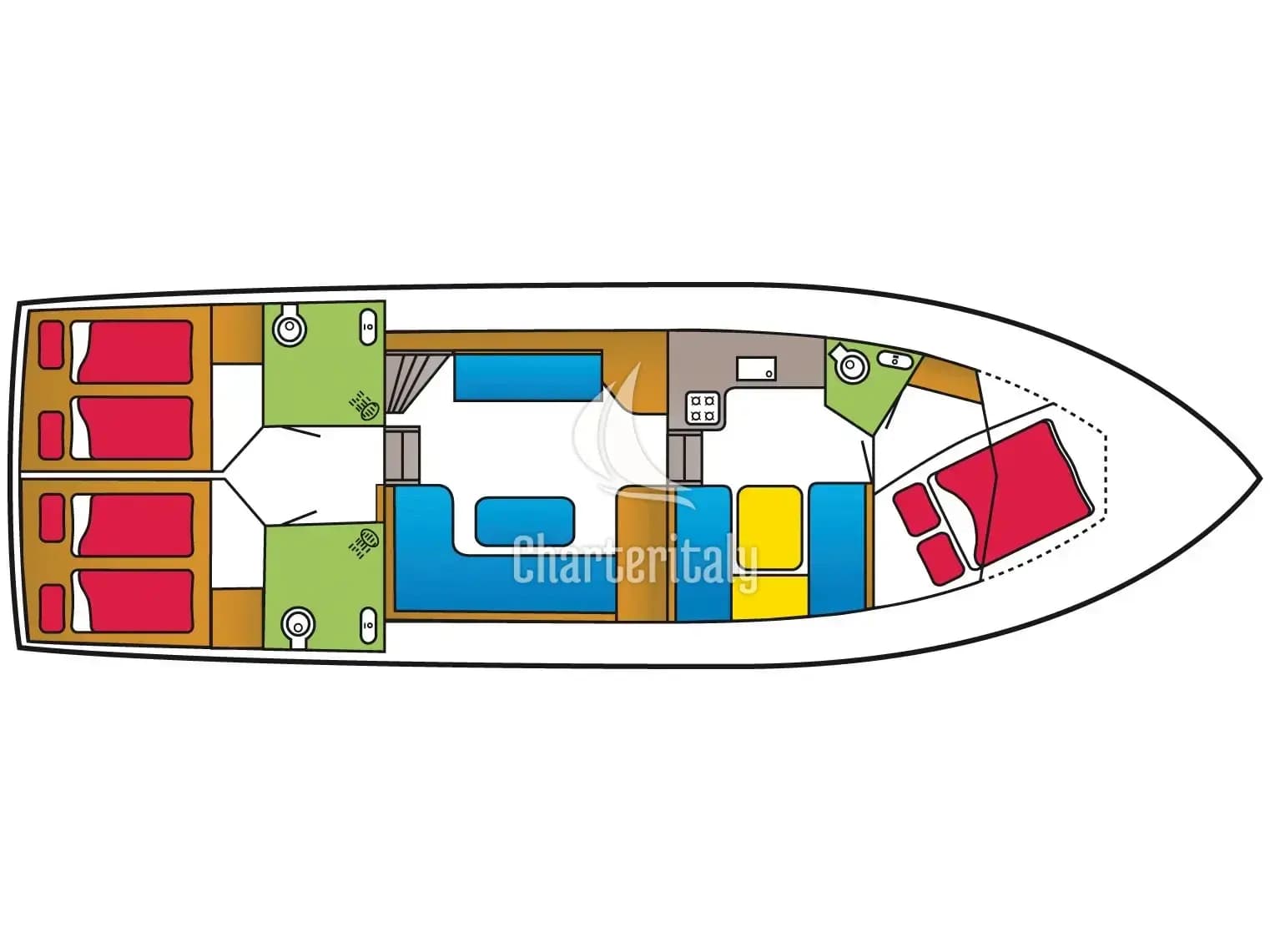 De Drait Valkkruiser 1350 - Blueflower - 7
