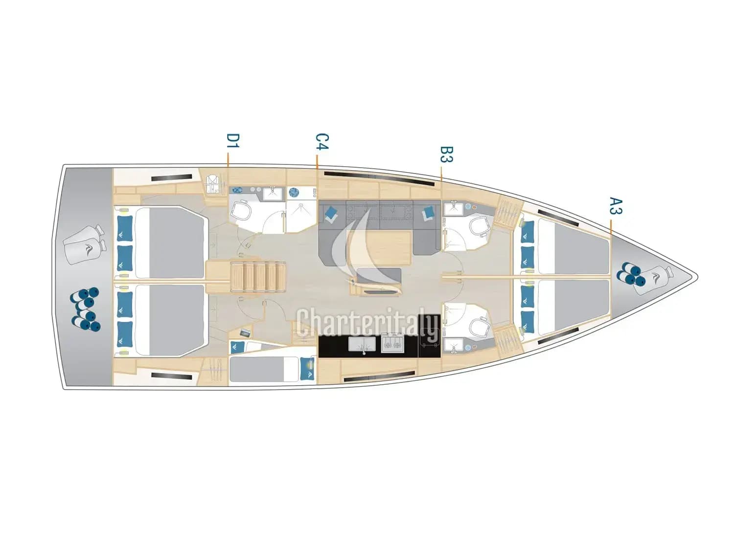 Hanse 460 - Vaya - 25