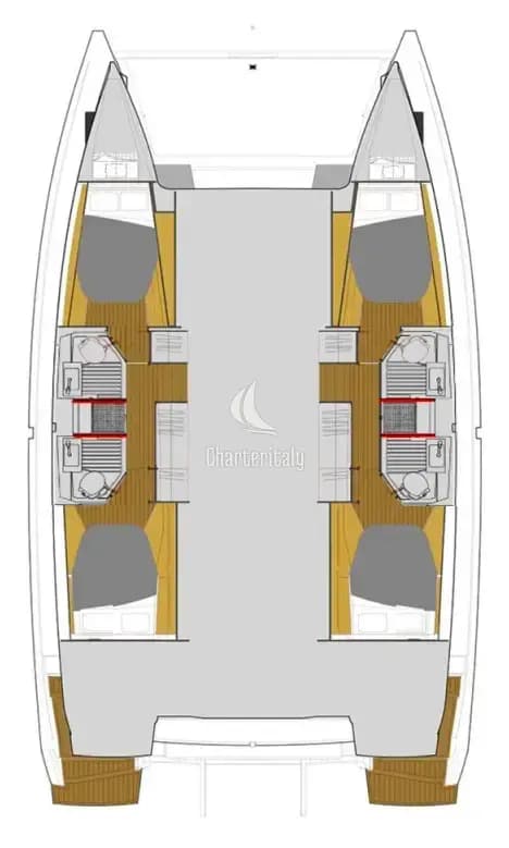 Fountaine Pajot Astrea 42 - 4 + 2 cab. - Jami - 2