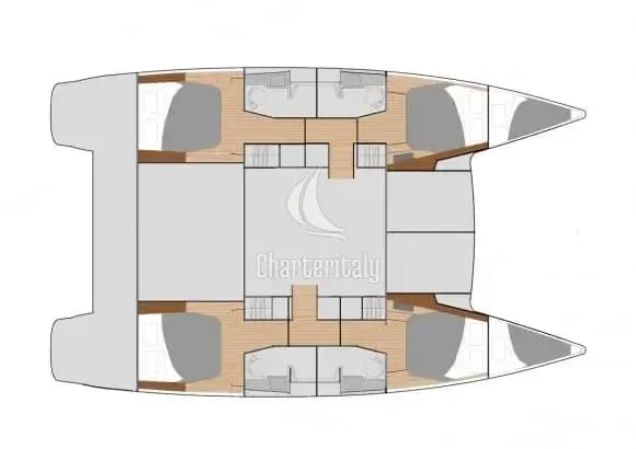 Helia 44 - 4 cab. - Altair - 2