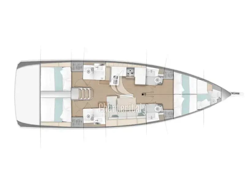 Sun Odyssey 490 - BALDUR - 21