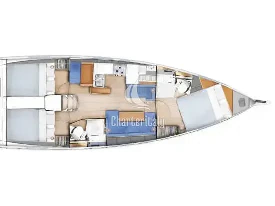 Sun Odyssey 410 - EVELYNE - 3