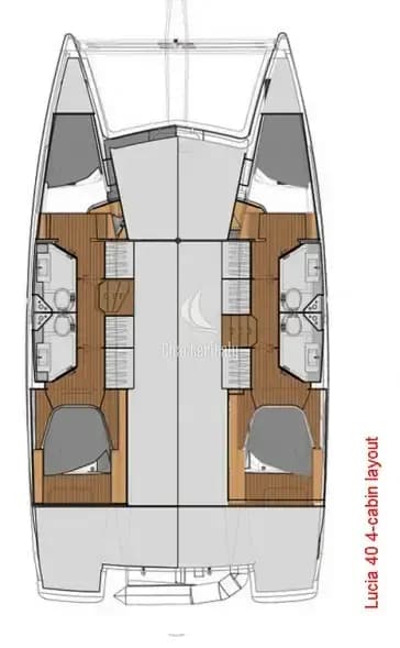 Fountaine Pajot Lucia 40 - 4 cab. - Admira - 2