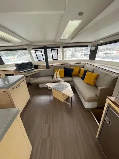Fountaine Pajot Saona 47 Quintet - 5 + 1 cab. - Red Rose - 3