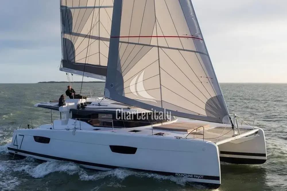 Fountaine Pajot Saona 47 Quintet - 5 + 1 cab. - Red Rose - 1