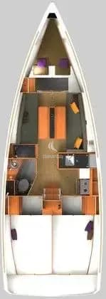 Sun Odyssey 349 - 3 cab. - Adria Moon - 2