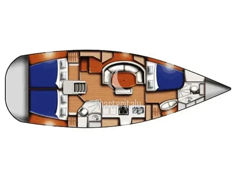 Oceanis 393 - Škuribanda (refit: 2026, new engine and solar panels) - 2