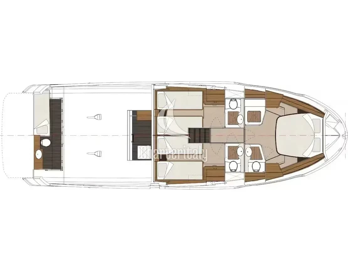 Greenline 48 Fly - Rosa dei Venti - 10