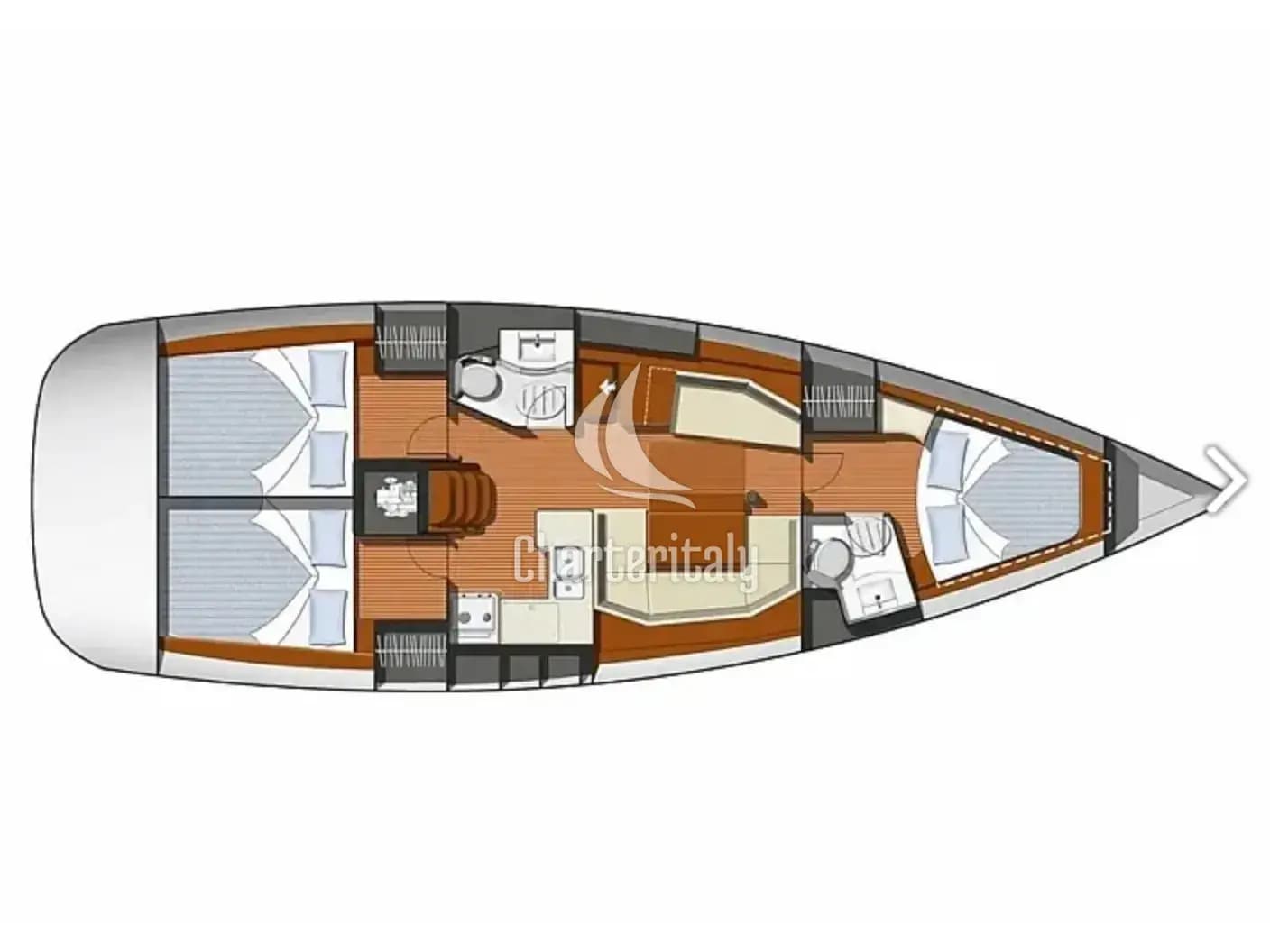 Sun Odyssey 42 i - Sea Nest - 14