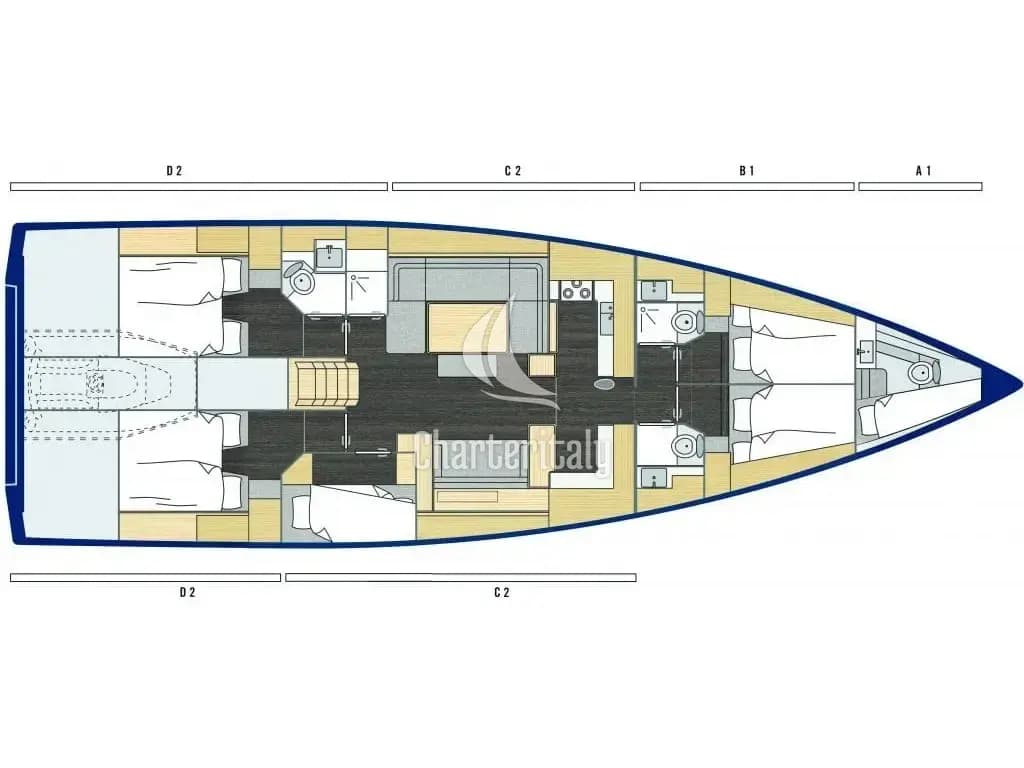 Bavaria C57 - AF-BC57 - 3
